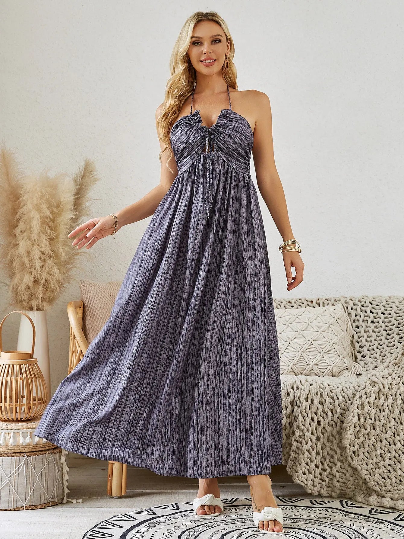 Fashion womens summer sleeveless dresses